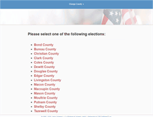 Tablet Screenshot of pollresults.net